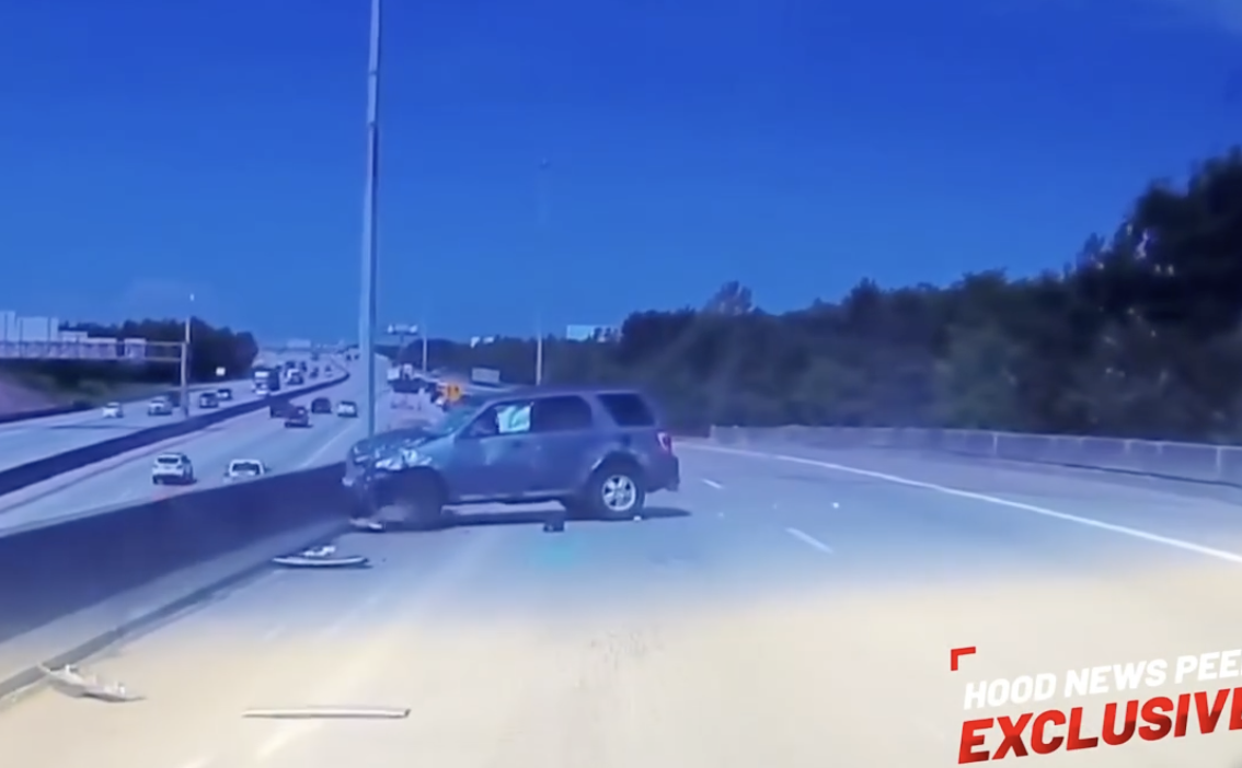 Hit-and-Run on 225 Ramp - Grizzy's Hood News